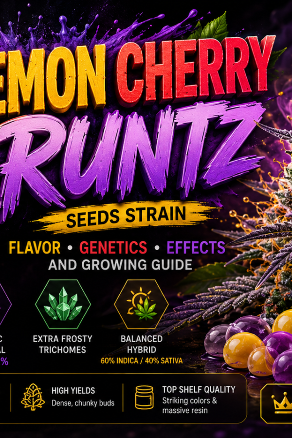 Lemon Cherry Runtz Seeds Flavor Effects and Growing Guide
