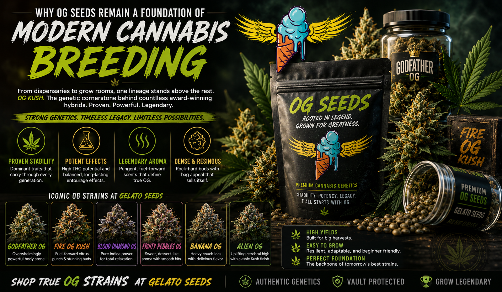 OG Seeds Drive Modern Cannabis Breeding